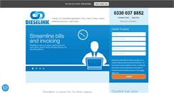Desktop Screenshot of dieselink.co.uk