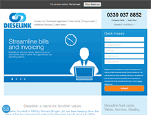 Tablet Screenshot of dieselink.co.uk